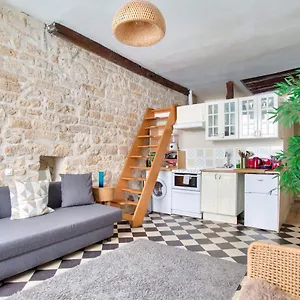  Appartement Cozy 1 Mezzanine & 1bedroom Louvre Moulins Free Netflix